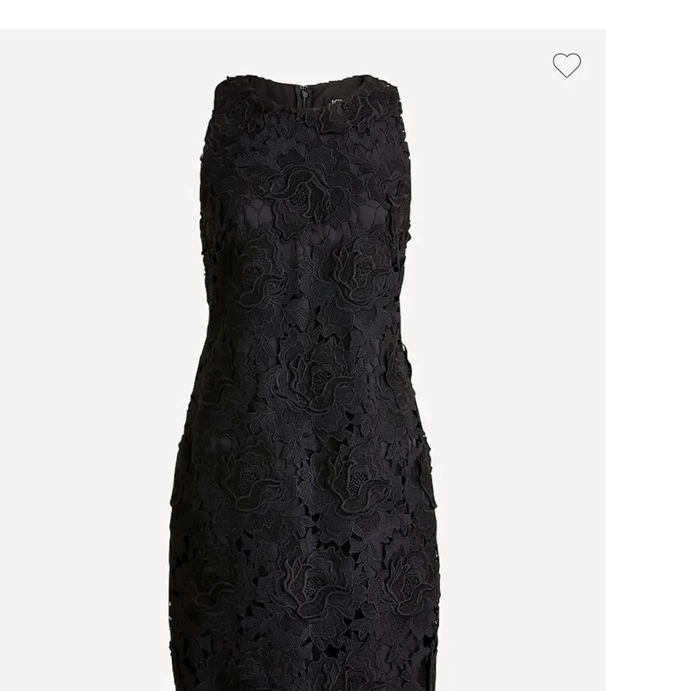 J. Crew Luxe Lace Sleeveless Dress. Size 18.